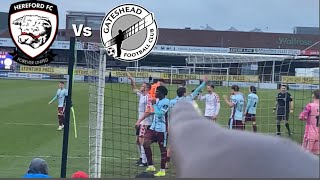 Hereford vs Gateshead [upl. by Seko]