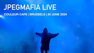 JPEGMAFIA LIVE  30 June 2024  Couleur Café  Brussels  Belgium [upl. by Blaine]