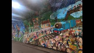 Colinton tunnel mural project [upl. by Krug]