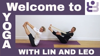 Welcome to Yoga with Lin and Leo Iyengar Yoga for Beginners and more Subtitles [upl. by Yehudit]