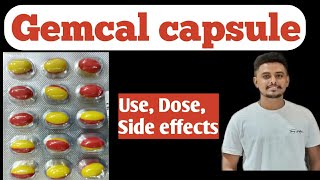 Gemcal capsule use dose side effects gemcalcapsule [upl. by Yssim]