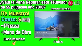 LG con problema de IMAGEN  la MITA de la PANTALLA se ve OSCURA como RESOLVER paso a paso fácil [upl. by Airamas]