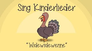 Widewidewenne  Kinderlieder zum Mitsingen  Sing Kinderlieder [upl. by Asiret995]