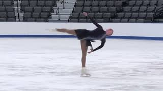 Jamiesen Cyr  Senior Women Short Program  2025 Eastern Sectional Singles Final [upl. by Astra]