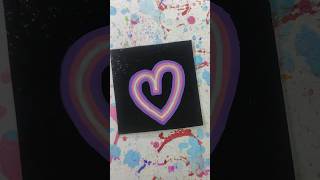 Mini Glow heart ❤️ penthomize satisfyingvideos drawingtutorial [upl. by Asserak]