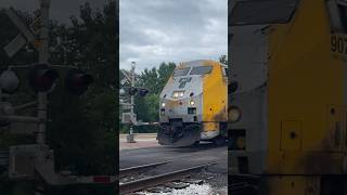 VIA 73 passes Lauzon Pkwy shorts viarail railfanning [upl. by Ornstead338]