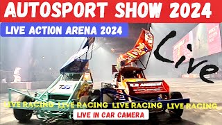 Autosport Live Show 2024  BriSCA F1s LIVE RACE Action [upl. by Atirehs]