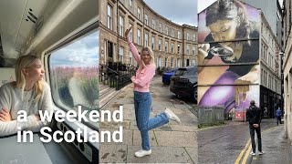 A weekend in Scotland  exploring Glasgow slow travel amp rainyday activities AD [upl. by Joseph530]