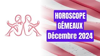 Horoscope Gémeaux mois de décembre 2024 [upl. by Aerbma934]