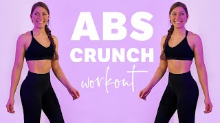 10 MIN ABS  Crunches Workout  Beginner Friendly  No Equipment  The Pepperson Fitness [upl. by Egiap]