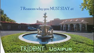 Trident Udaipur  Best Family Hotel in Udaipur  Oberoi Udaivilas High Tea [upl. by Enyale]