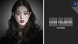 dark coloring cc on alight motion tutorial [upl. by Zelde773]