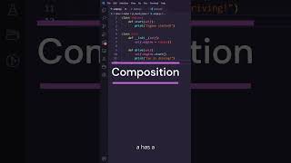 Python in 60 seconds Inheritance vs Composition When to Use Each in Python [upl. by Hehre]