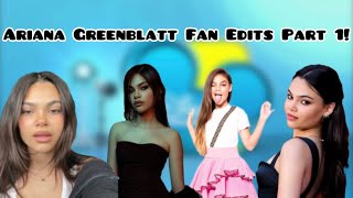 Ariana Greenblatt Fan Edits Part 1 [upl. by Nerrol434]