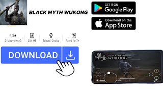 How To Play And Download Black Myth Wukong In Mobile 📲😚 [upl. by Koorb]