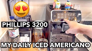 Iced Americano Perfection Philips 3200 Espresso Review 🥤✨【Review92】 [upl. by Kilk271]