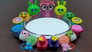 Mixing Random Things Into glossy Slime  Most Satisfying Slime Video  Alex slime [upl. by Felise]