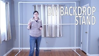 DIY PVC Backdrop  Party Planning How Tos [upl. by Nidroj]