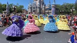 Disney Easter Parade at Magic Kingdom featuring ‪Azalea Trail Maids‬ [upl. by Malorie865]