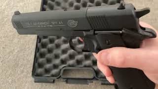 Colt Government 1911 A1 CO2 Air Pistol [upl. by Dhaf]