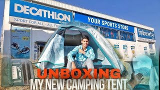 Decathlon Camping tent Unboxing amp Review Dont Buy How to set up Quechua 3 person Camping Tent [upl. by Marji]