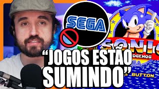 SEGA vai REMOVER JOGOS CLÁSSICOS das LOJAS VIRTUAIS [upl. by Mik]