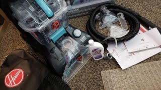 Hoover PowerScrub Elite FH50250 Carpet Deep Cleaner Unboxing amp Assembly [upl. by Egwin341]