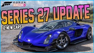 Forza Horizon 5  Series 27 12 New Cars Rims Bodykits  More [upl. by Kcirej]