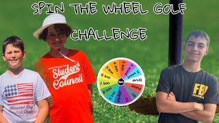 SPIN THE WHEEL GOLF CHALLENGE [upl. by Schuman]