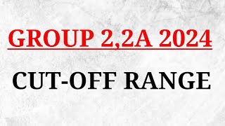 TNPSC GROUP 22A 2024 CUTOFF RANGE [upl. by Capwell386]