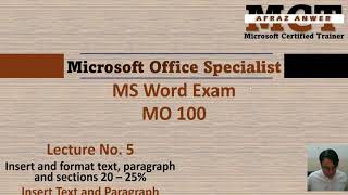 518 Symbols in Microsoft Word MO 100 Insert symbols and Format symbol Your Documents [upl. by Nayhr577]