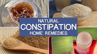 Top 4 Natural Constipation Home Remedies [upl. by Nwahsor929]