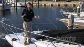 Cruisers Cantius 45 Boat Review  Performance Test [upl. by Fayre]