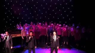 Soul Train Choir perform with Tenors Unlimited at Chequer Mead Theatre [upl. by Krahling]