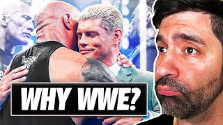 WWE BURIED Cody Rhodes For The Rock vs Roman Reigns [upl. by Primavera]