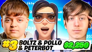 3RD TRIO CASH CUP FINAL 2250 🏆  ft Peterbot amp Pollo [upl. by Rotkiv]