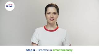 Otrivin Breathe Clean How to Use Video [upl. by Fredenburg]