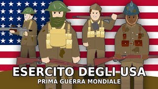 La STORIA dei SOLDATI AMERICANI nella Prima Guerra Mondiale [upl. by Annawyt]