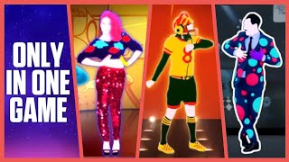 SINGERS WHO ONLY APPEARED IN ONE JUST DANCE GAME [upl. by Eleph]