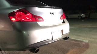 G37 Sedan Muffler Delete [upl. by Redwine]