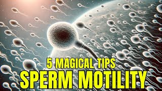 5 Powerful Tips to Naturally Boost Sperm Motility Improve Male Fertility [upl. by Heyer]