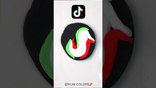 “TikTok Logo Color Mixing  Creative Mixing of TikTok Colors” [upl. by Odilia233]