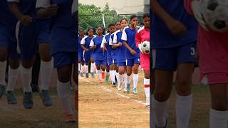 लड़कियों का Football Match  Jharkhand Girls Football Match nagpurisong [upl. by Ahsercal509]