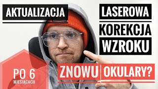 Laserowa Korekcja Wzroku 2023 Czy Dalej Warto Zrobić po 6 miesiącach  Znowu Okulary Wady i zalety [upl. by Anuqahs]