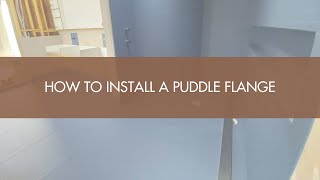 How to Install a Puddle Flange [upl. by Alag]