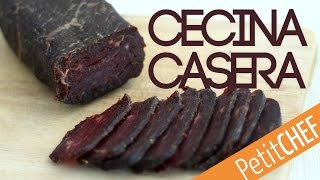 Cecina casera con hierbas  Petitchef [upl. by Ymma]