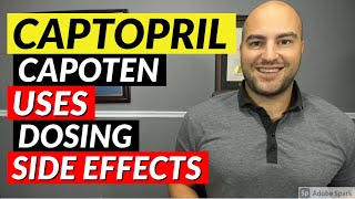 Captopril Capoten  Uses Dosing Side Effects  Medication Review [upl. by Einwahr]