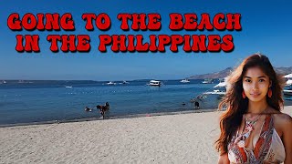 Going to the Beach in the Philippines [upl. by Aicirtac]