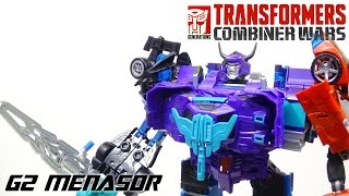 Transformers Combiner Wars G2 Menasor [upl. by Boris139]