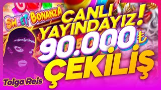 🔴SLOT CANLI YAYIN 🔴90 BİN NAKİT ÇEKİLİŞ 🔴 TOLGA REİS 🔴 slotcanlıyayın slotoyunları casino [upl. by Kyred]